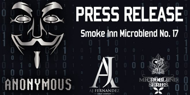 MicroBlend Series - Anonymous by AJ Fernandez | Press Release