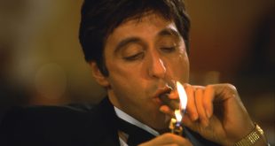 Al Pacino smokes a cigar