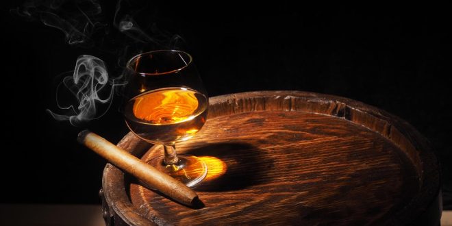 Cigars with cognac