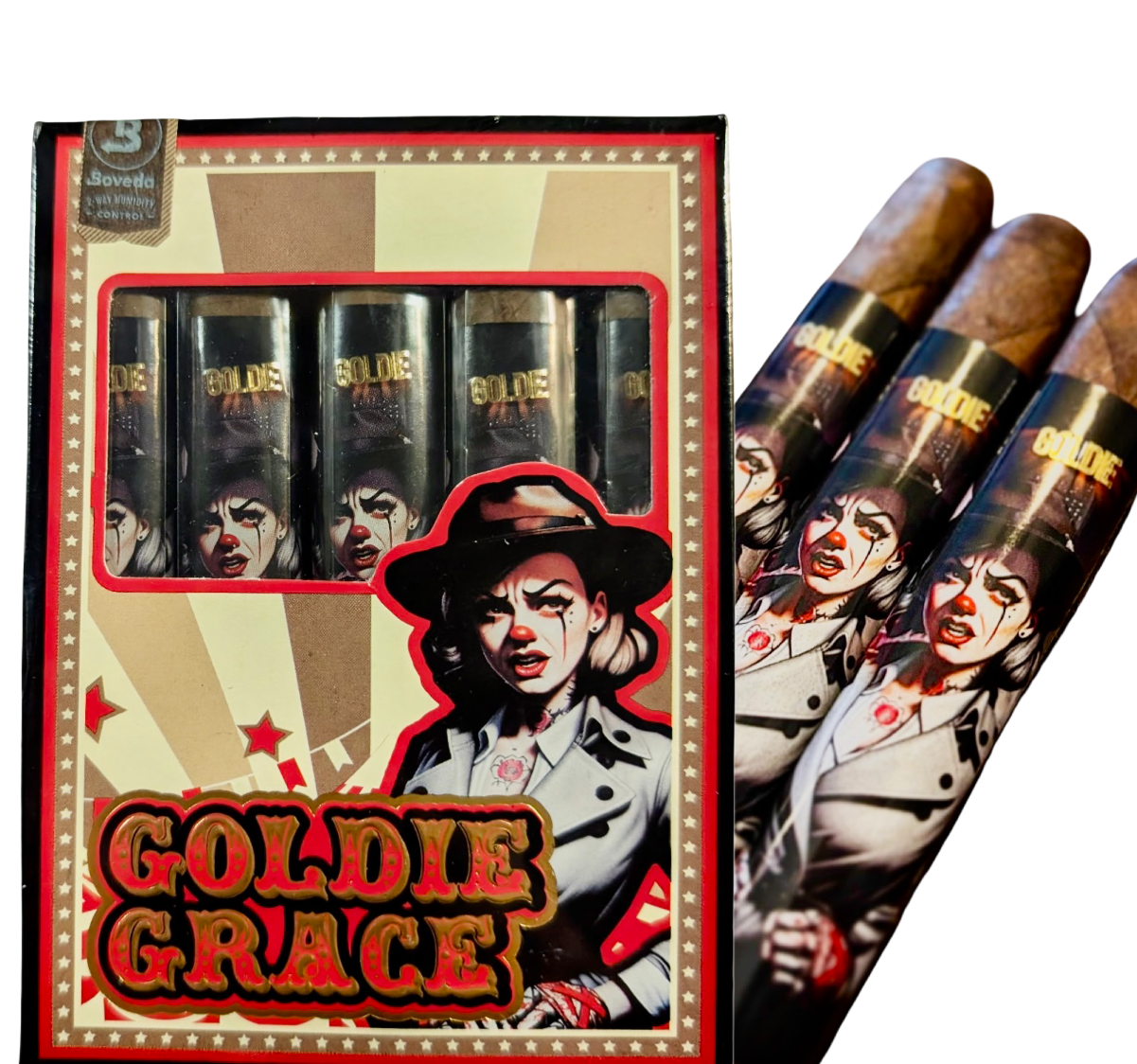 Cigar Clowns Goldie Grace