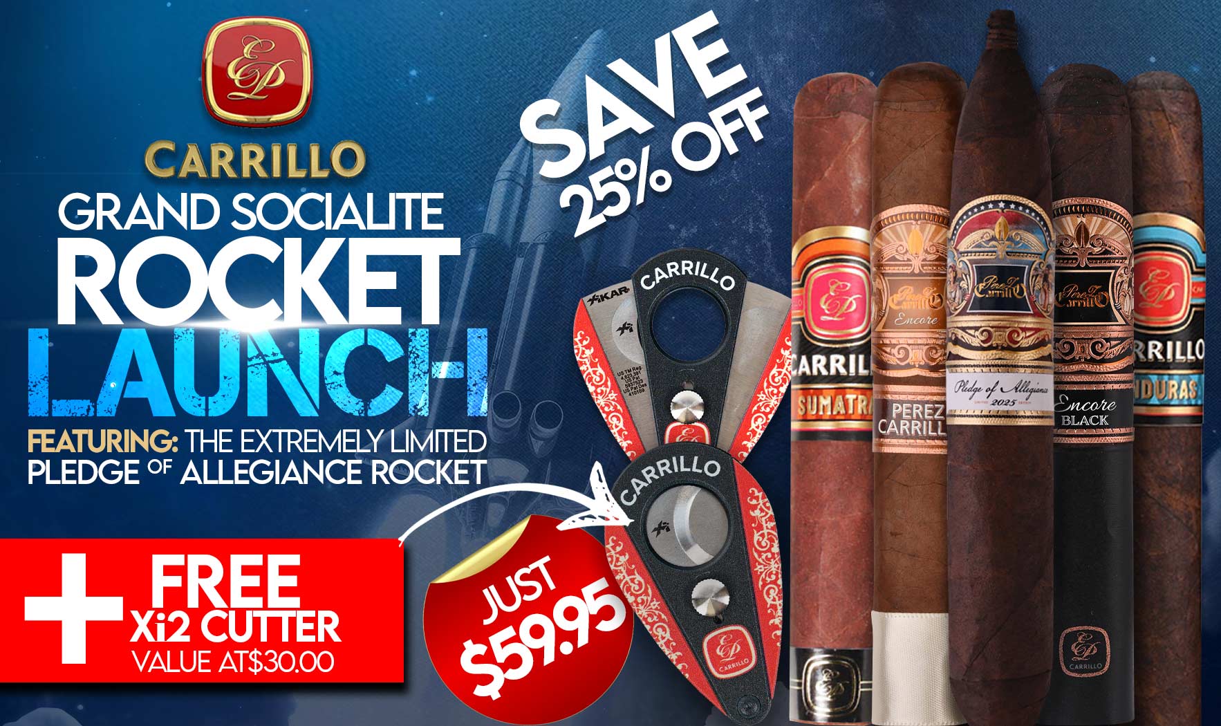 E.P. Carrillo Grand Socialite Rocket Launch