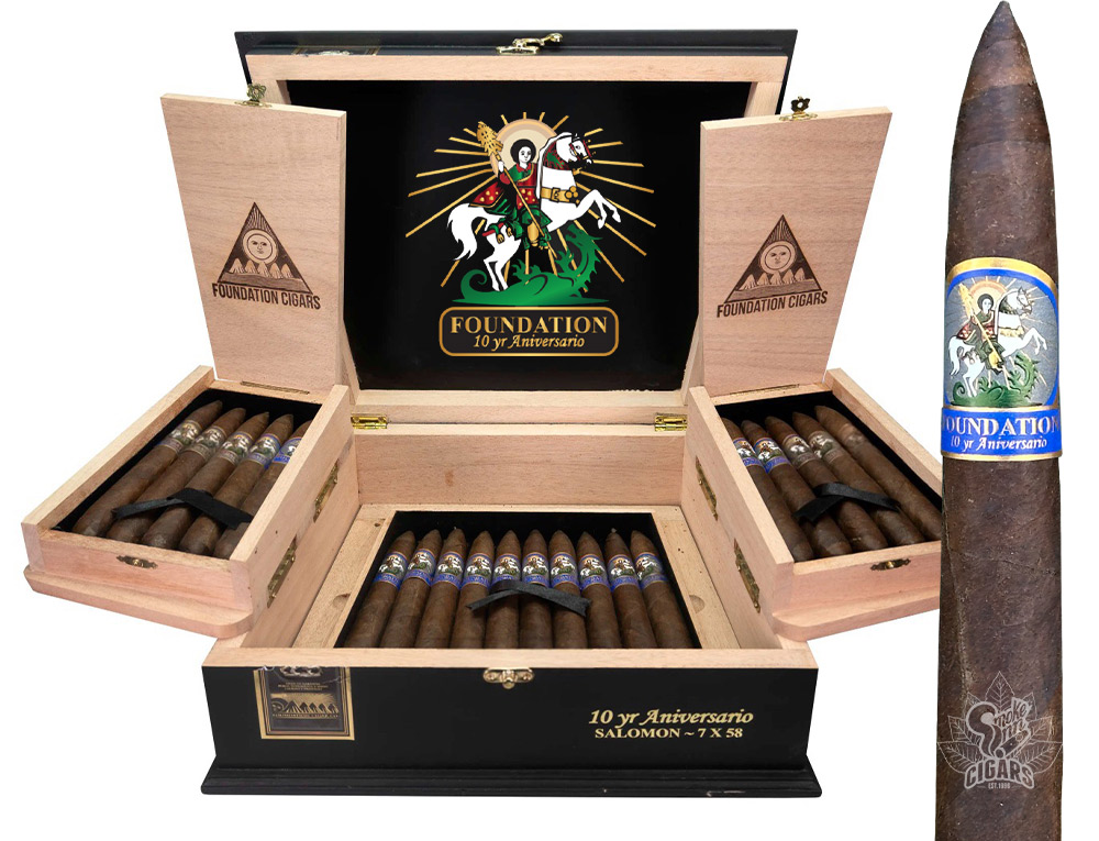 Foundation 10-Year Aniversario Salomon Humidor