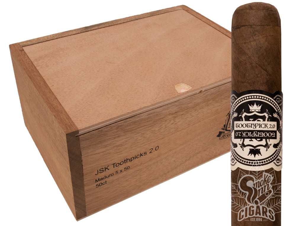 JSK Jas Sum Kral Toothpick 2.0 Habano Maduro Barberpole