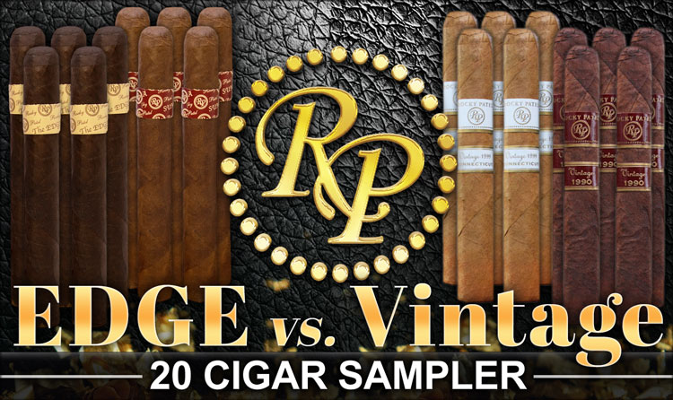 RP Edge vs. Vintage 20-Cigar Sampler
