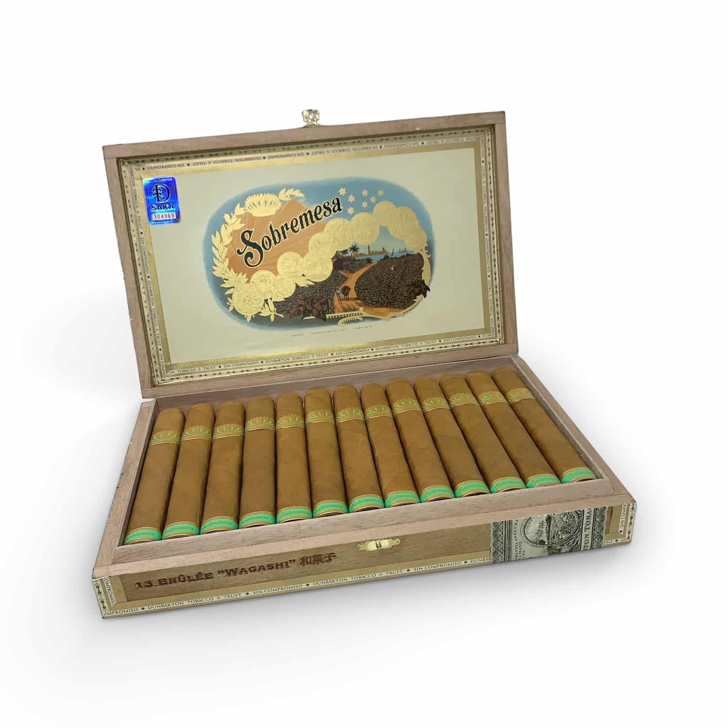 Sobremesa Brûlée Wagashi by Dunbarton Tobacco and Trust