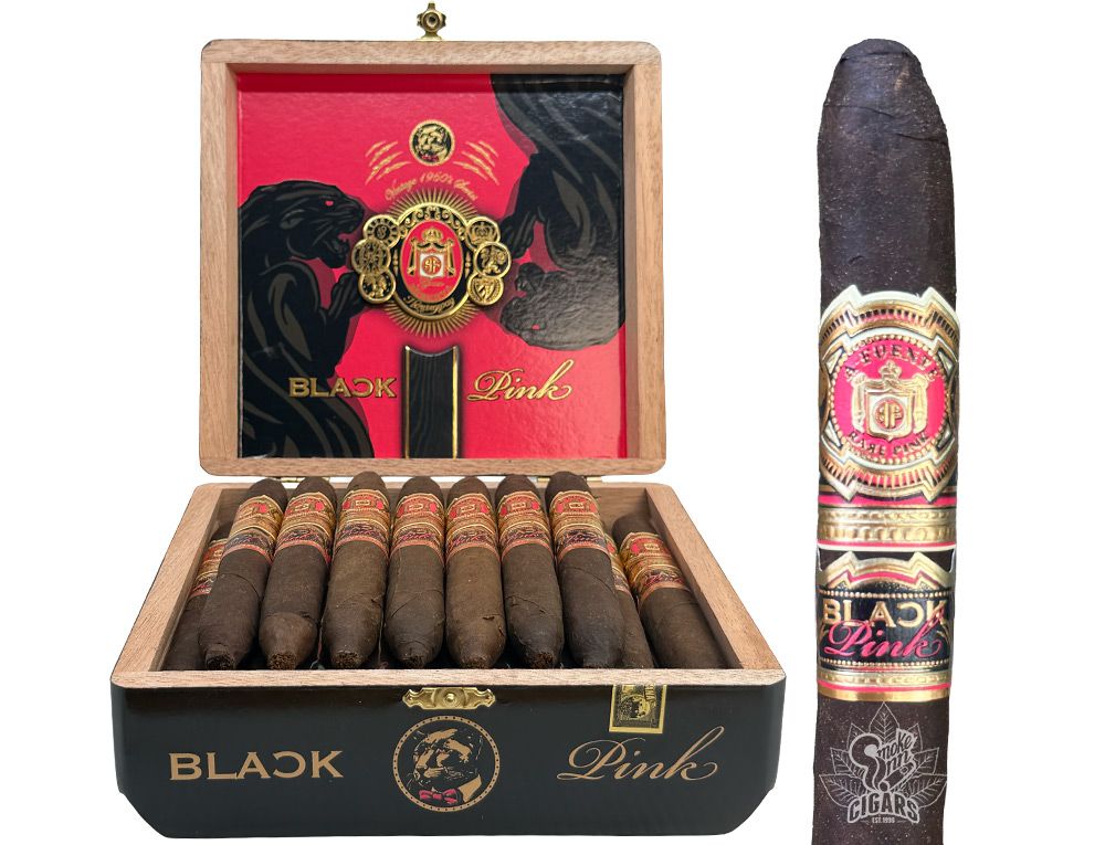 Arturo Fuente Rare Pink Vintage 1960's Black Pink