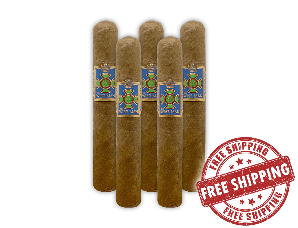 The Wise Man Corojo Robusto 5-Pack