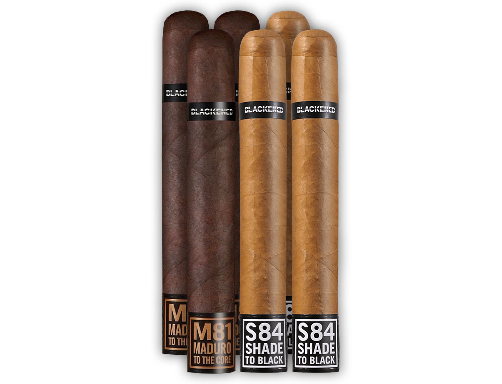 Blackened 6-Cigar Tasting Sampler