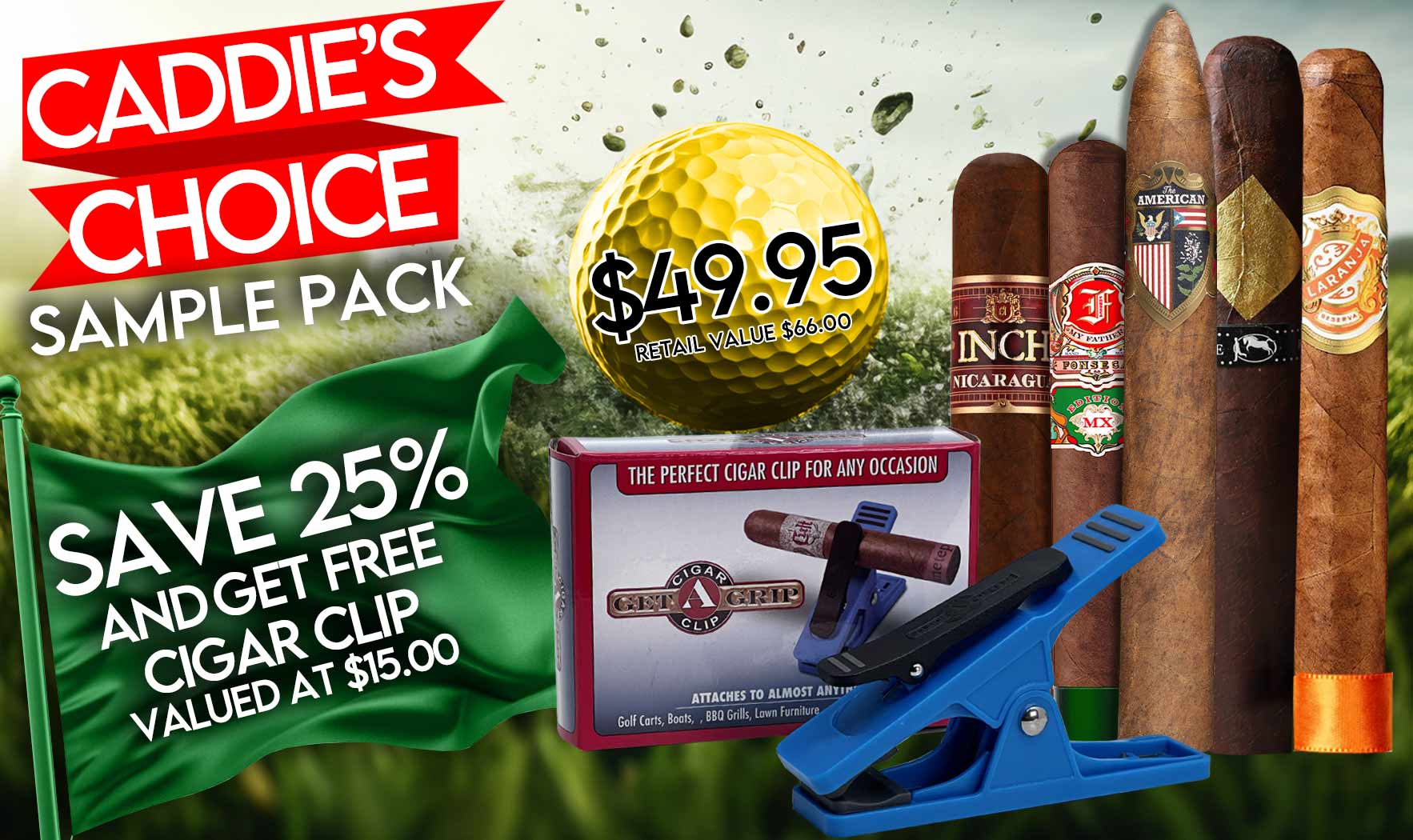 Caddie's Choice 5 Pack Sampler