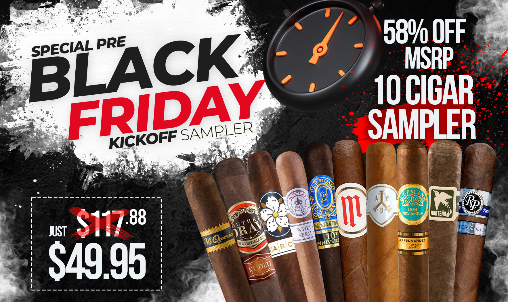 Pre-Black Friday Kickoff 10 Count Sampler