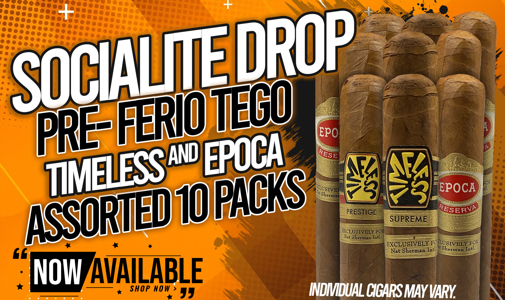 Pre-Ferio Tego Timeless and Epoca - Assorted 10 Pack
