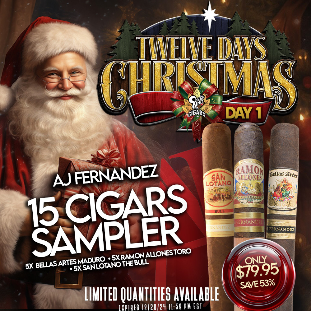 AJ Fernandez 15-Cigar Sampler - 12 Days