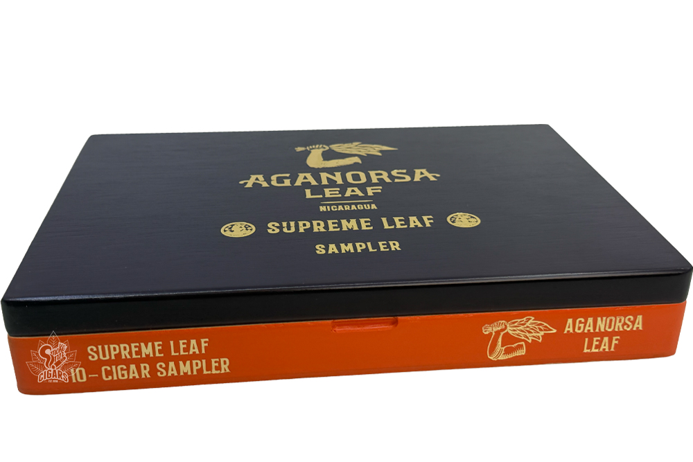 Aganorsa Leaf Supreme Leaf 10-Cigar Sampler Box