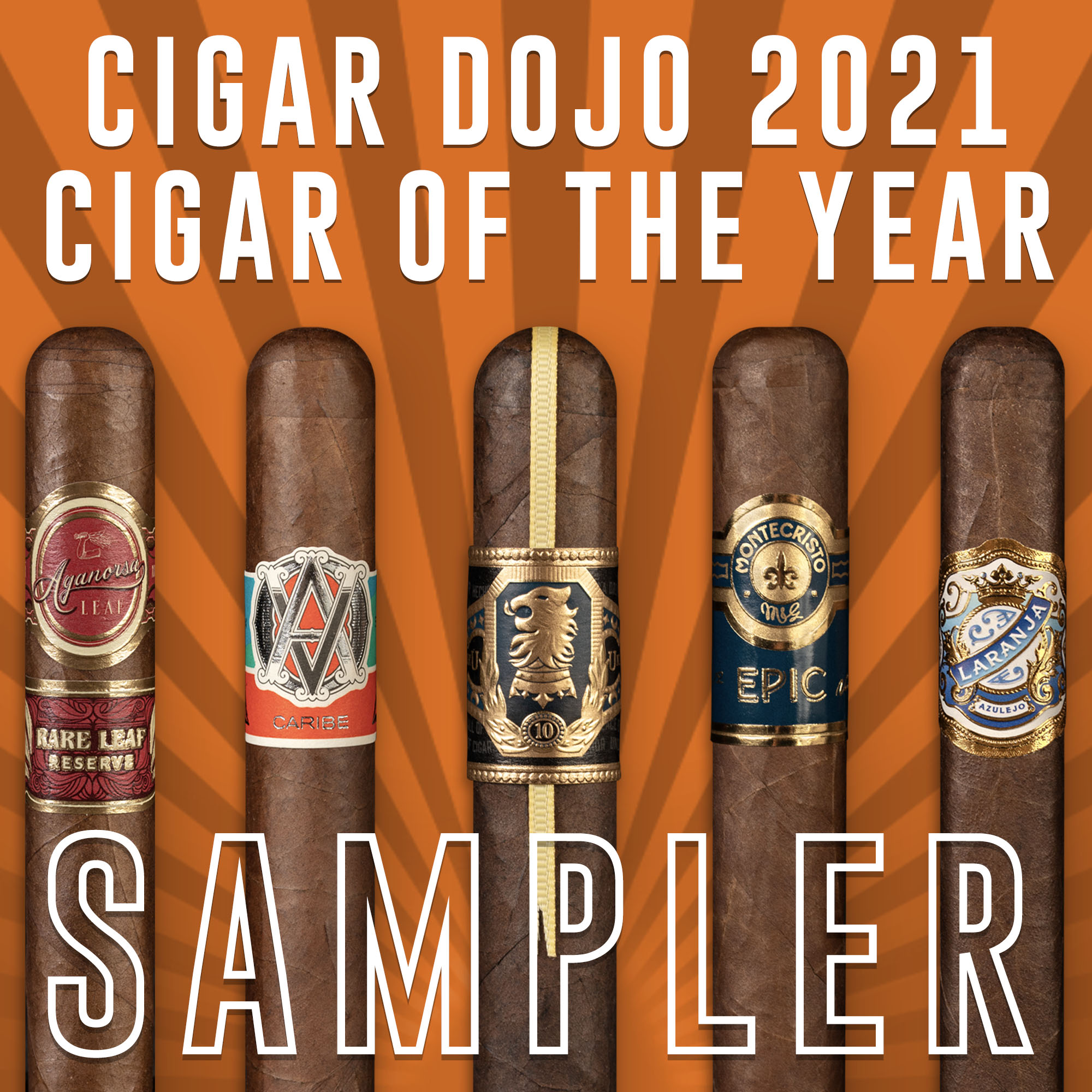 Cigar Dojo 2021 Top Cigars 5pk Sampler