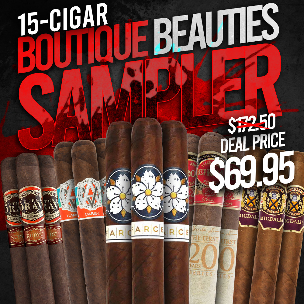 Boutique Beauties 15-Cigar Sampler Boutique Beauties 15-Cigar Sampler