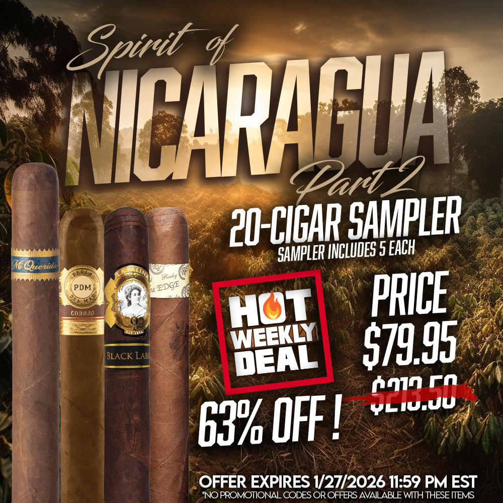 Fields of Nicaragua II 20-Cigar Sampler