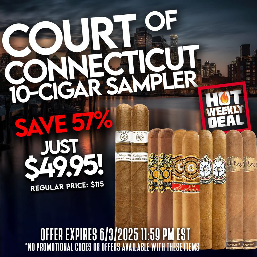 Court of Connecticut 10-Cigar Sampler