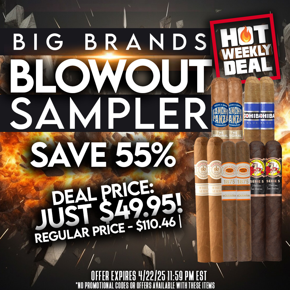 Big Brand Blowout 10-Cigar Sampler