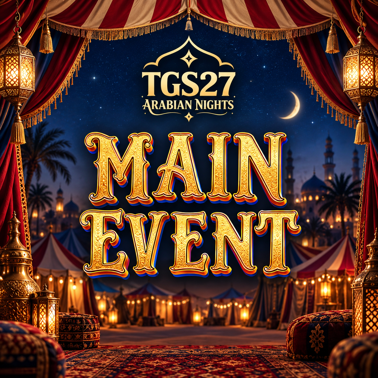 Main Event Ticket 2027 - IN PERSON