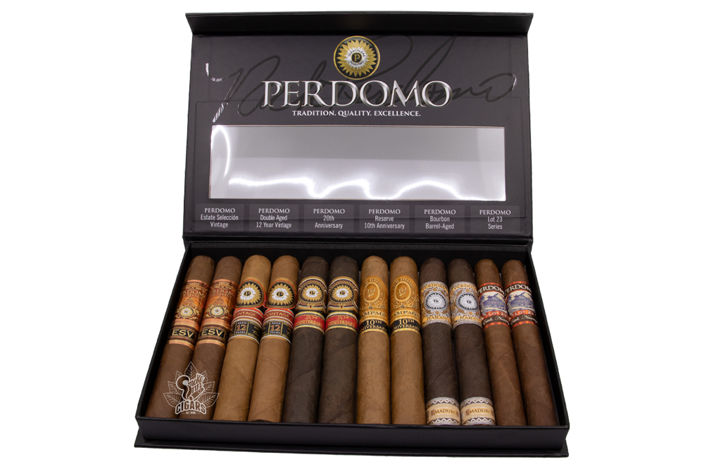 Perdomo Connoisseur Collection Award Winning Epicure 12 Count Sampler