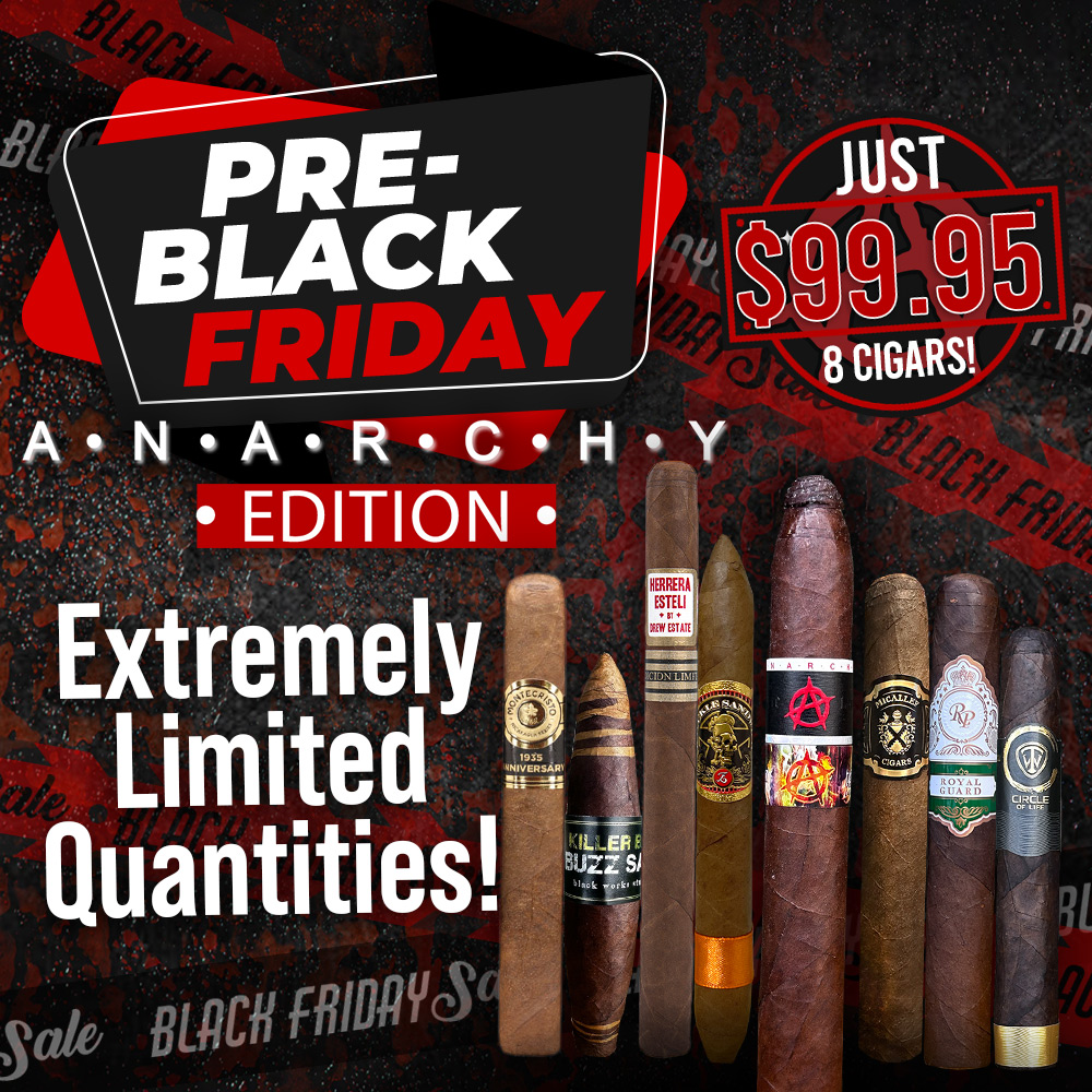 Pre-Black Friday Sampler Anarchy Edition - 8 Cigars