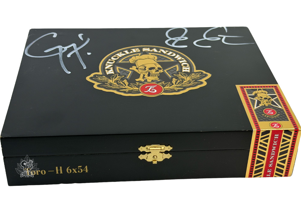 Espinosa Knuckle Sandwich Maduro Robusto  - AUTOGRAPHED