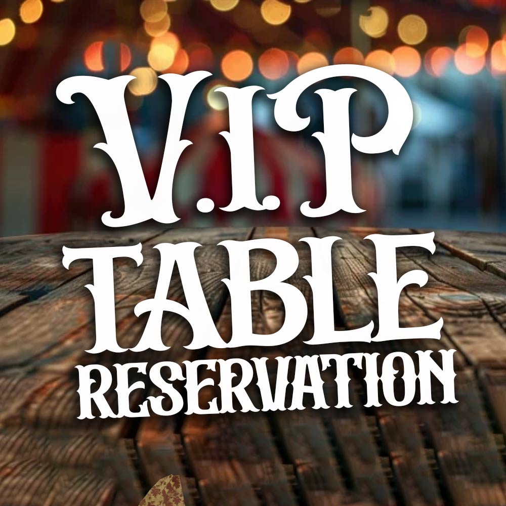 VIP 2026 Main Event Table Reservation - IN PERSON