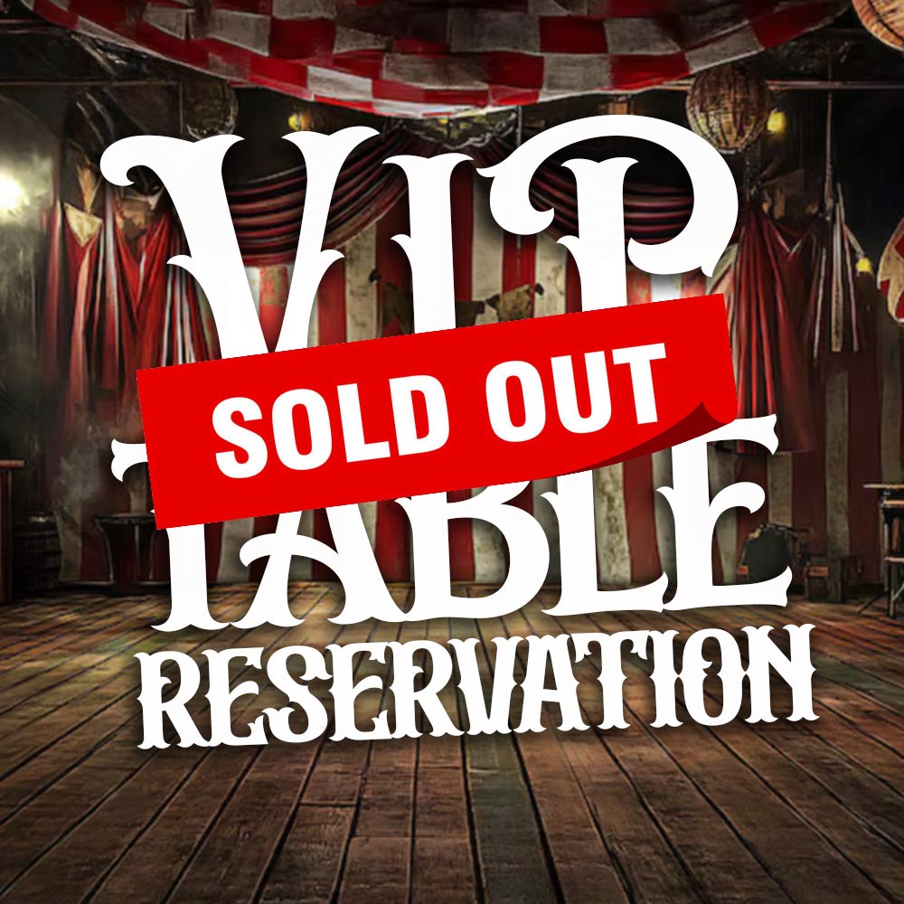 VIP 2026 Main Event Table Reservation - IN PERSON