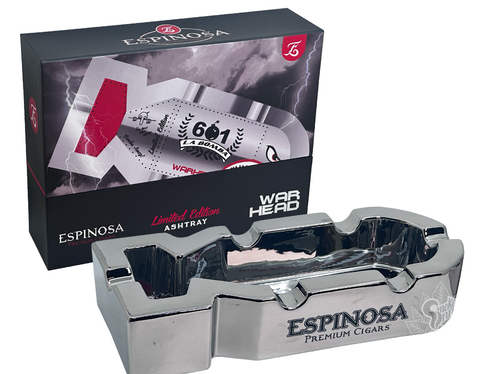 Espinosa Warhead Limited Edition Ashtray Silver