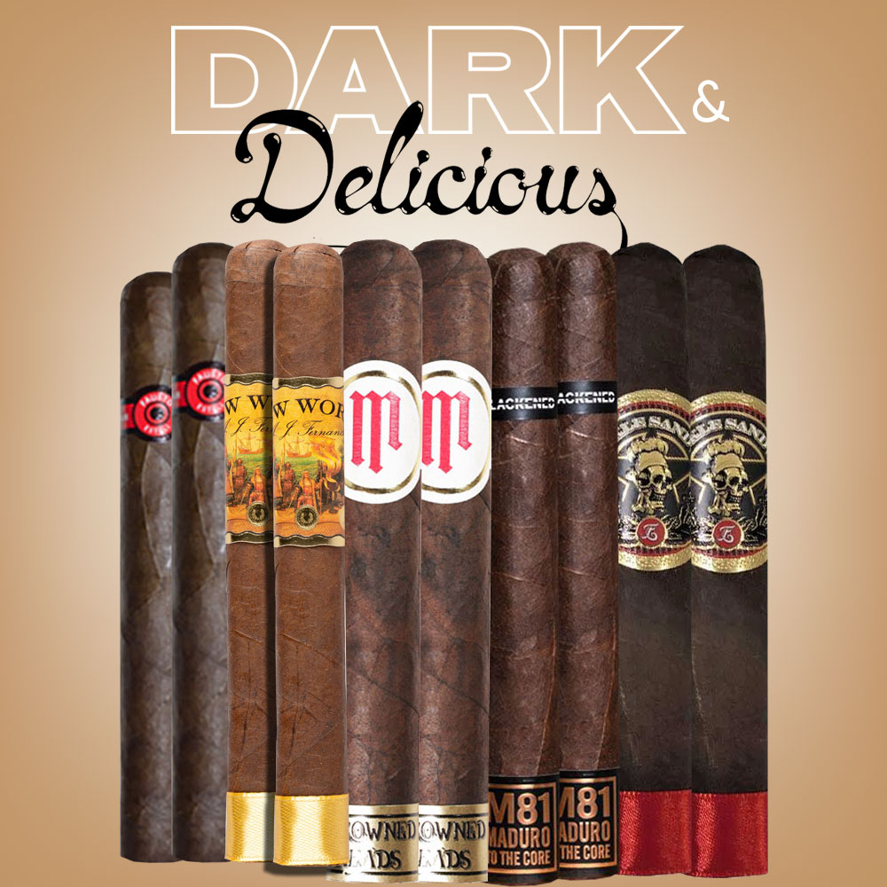 Dark and Delicious 10-Cigar Sampler