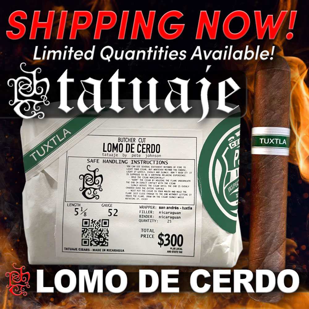 Tatuaje Tuxtla Lomo de Cerdo