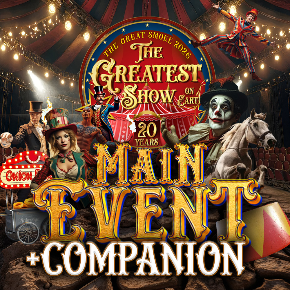 Main Event + Companion Ticket 2026 - IN PERSON