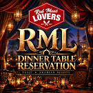 RMLC Pre-Event 2027 Dinner Table Reservation - IN PERSON