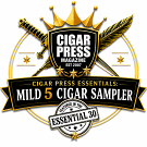 Cigar Press Essentials: Mild 5 Cigar Sampler
