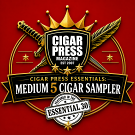 Cigar Press Essentials: Medium 5 Cigar Sampler