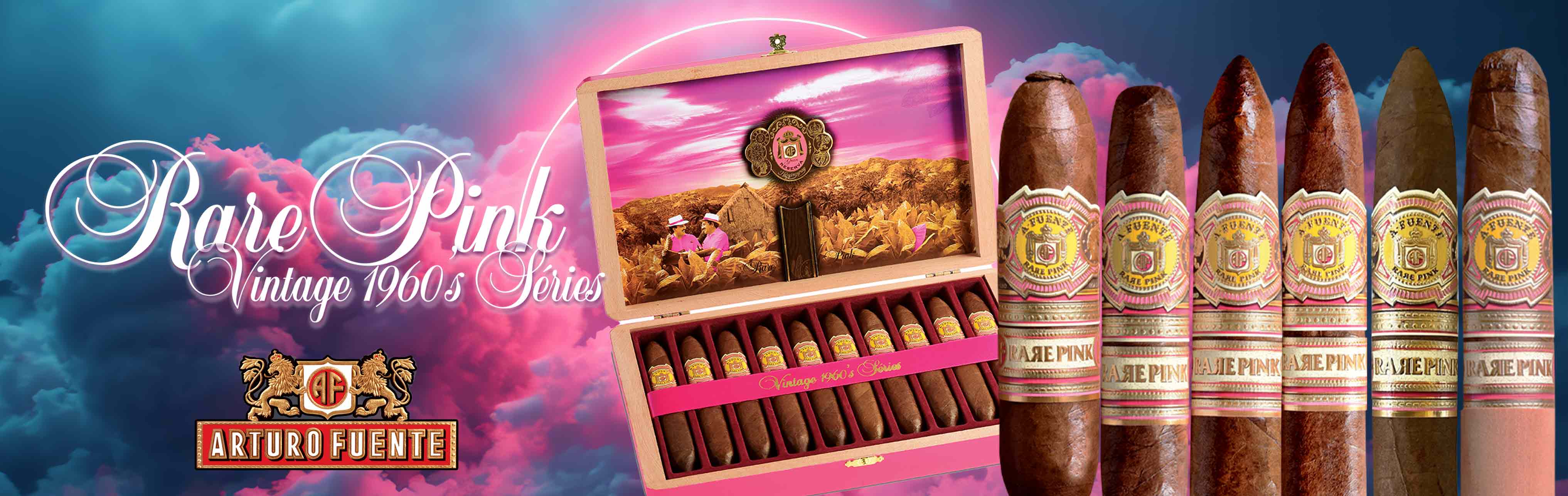 Arturo Fuente Rare Pink Vintage 1960s Series
