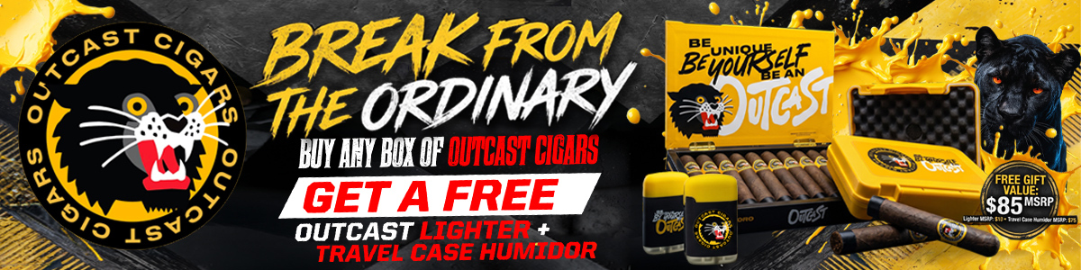 Outcast Cigars Free Gift Promo