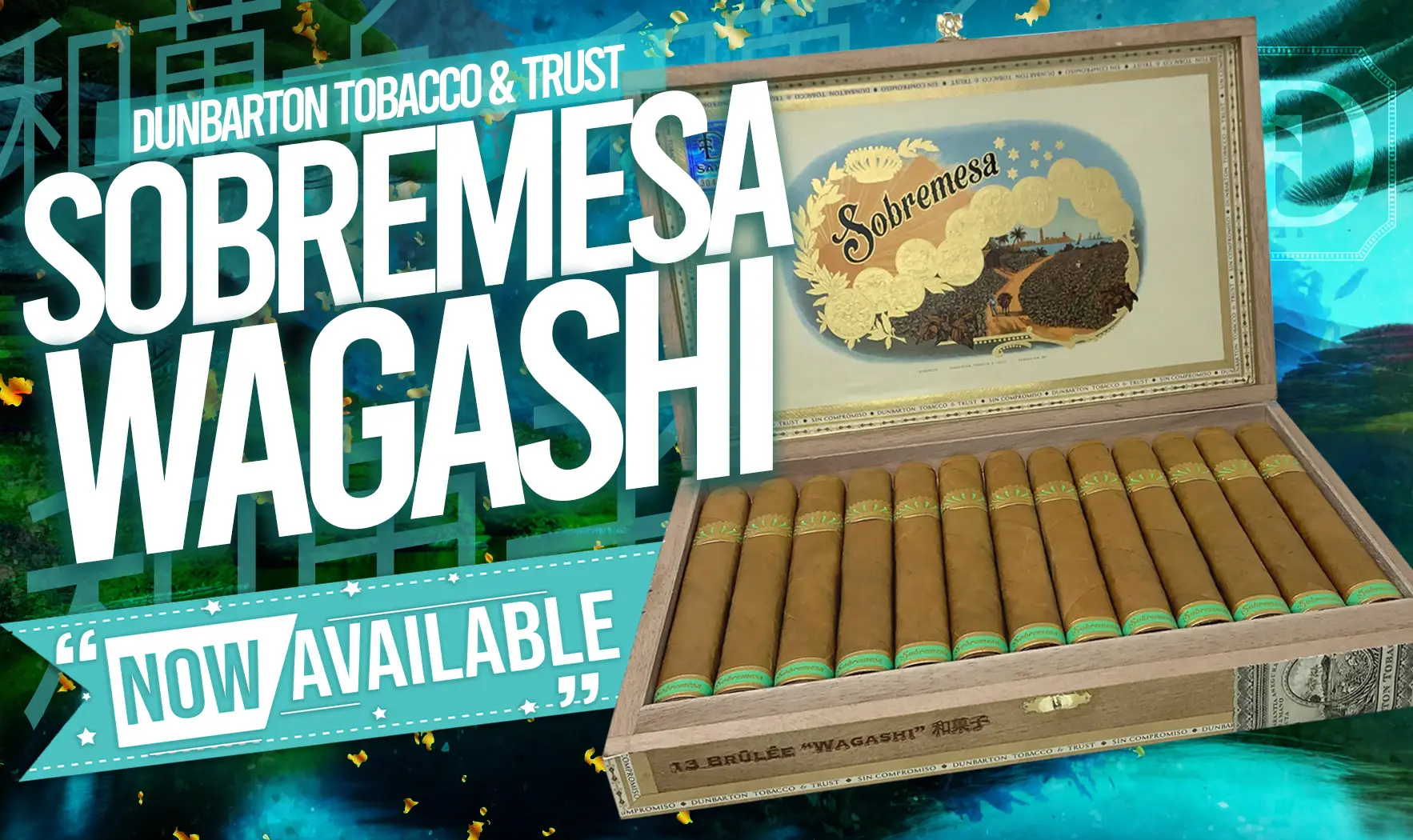 Sobremesa Brûlée Wagashi by Dunbarton Tobacco and Trust