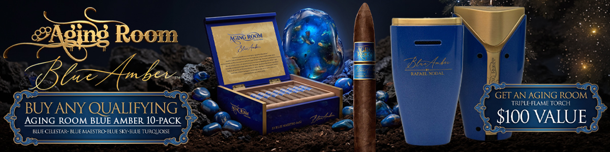 Aging Room Blue Amber - Free Triple-Flame Torch