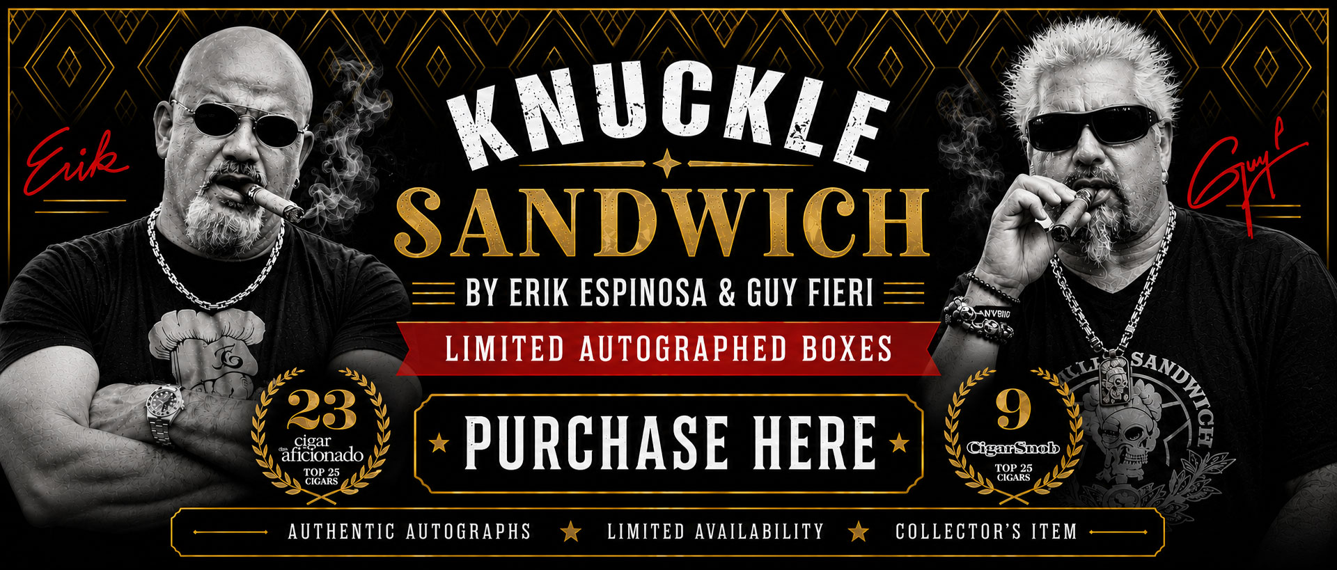 Knuckle Sandwich Limited Autographed Boxes