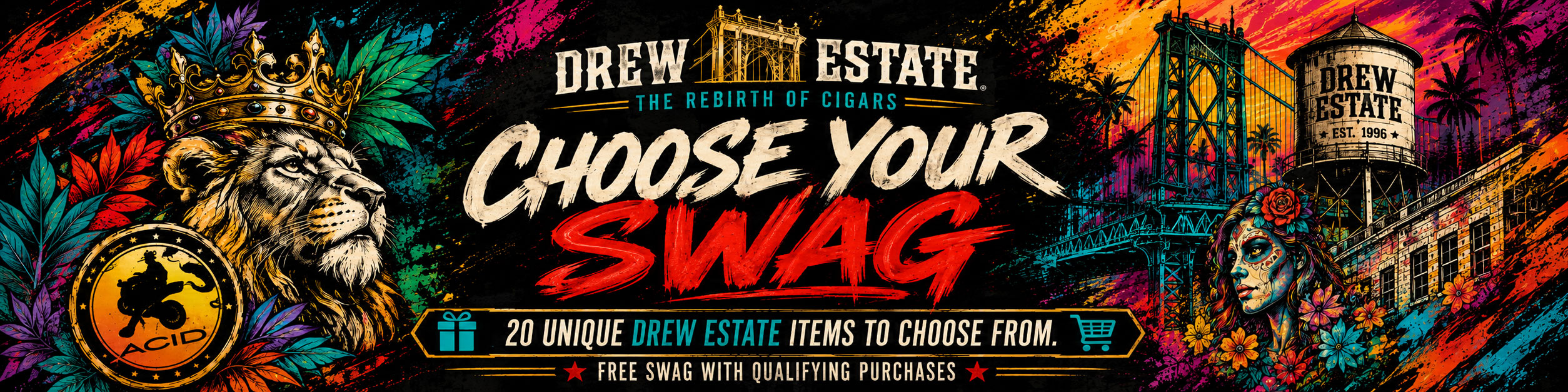 Drew Estate Choose-Your-Swag Promo