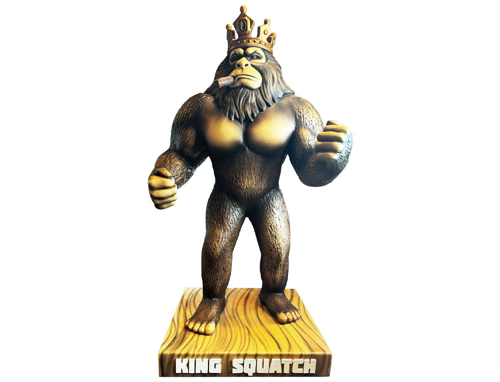 King Squatch Statue
