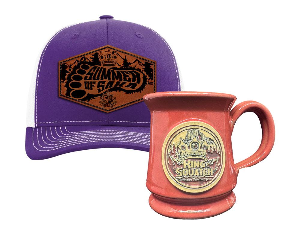 Orange Mug / Purple Hat